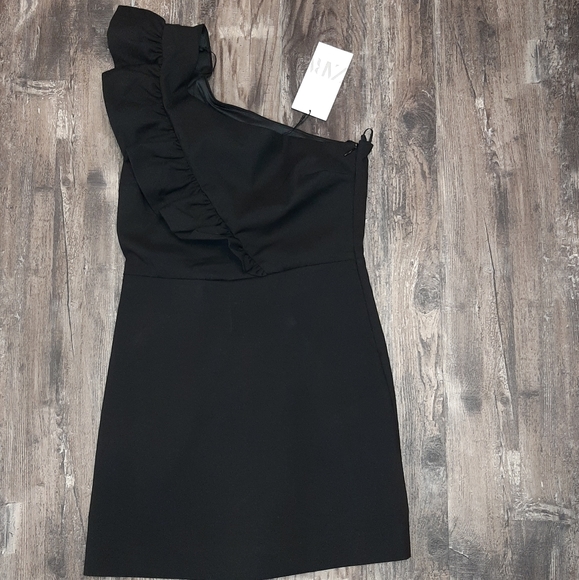 Zara Asymmetrical Jumpsuit Dress - Picture 3 of 4